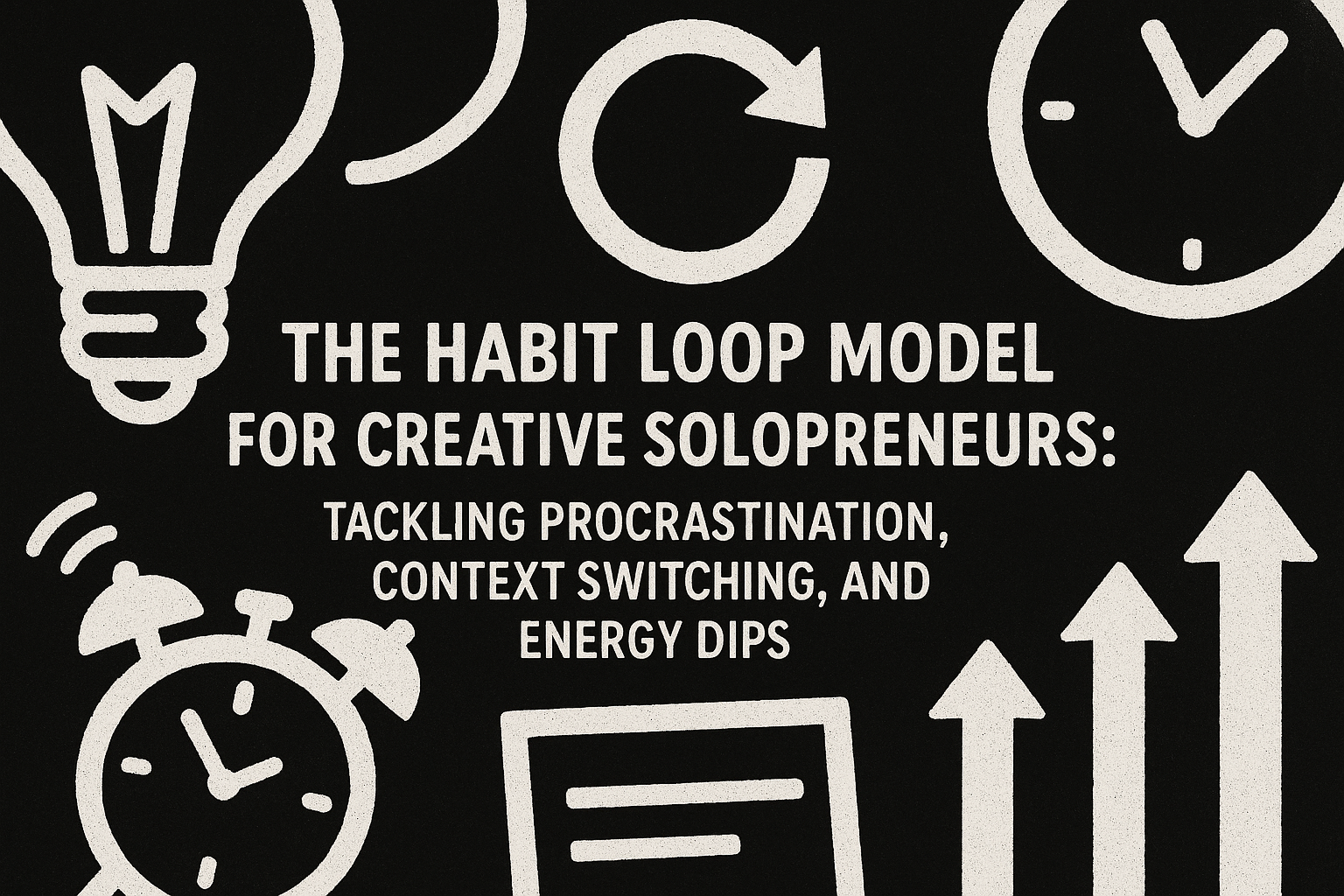 The Habit Loop Model Blows Away Procrastination and Energy Dips
