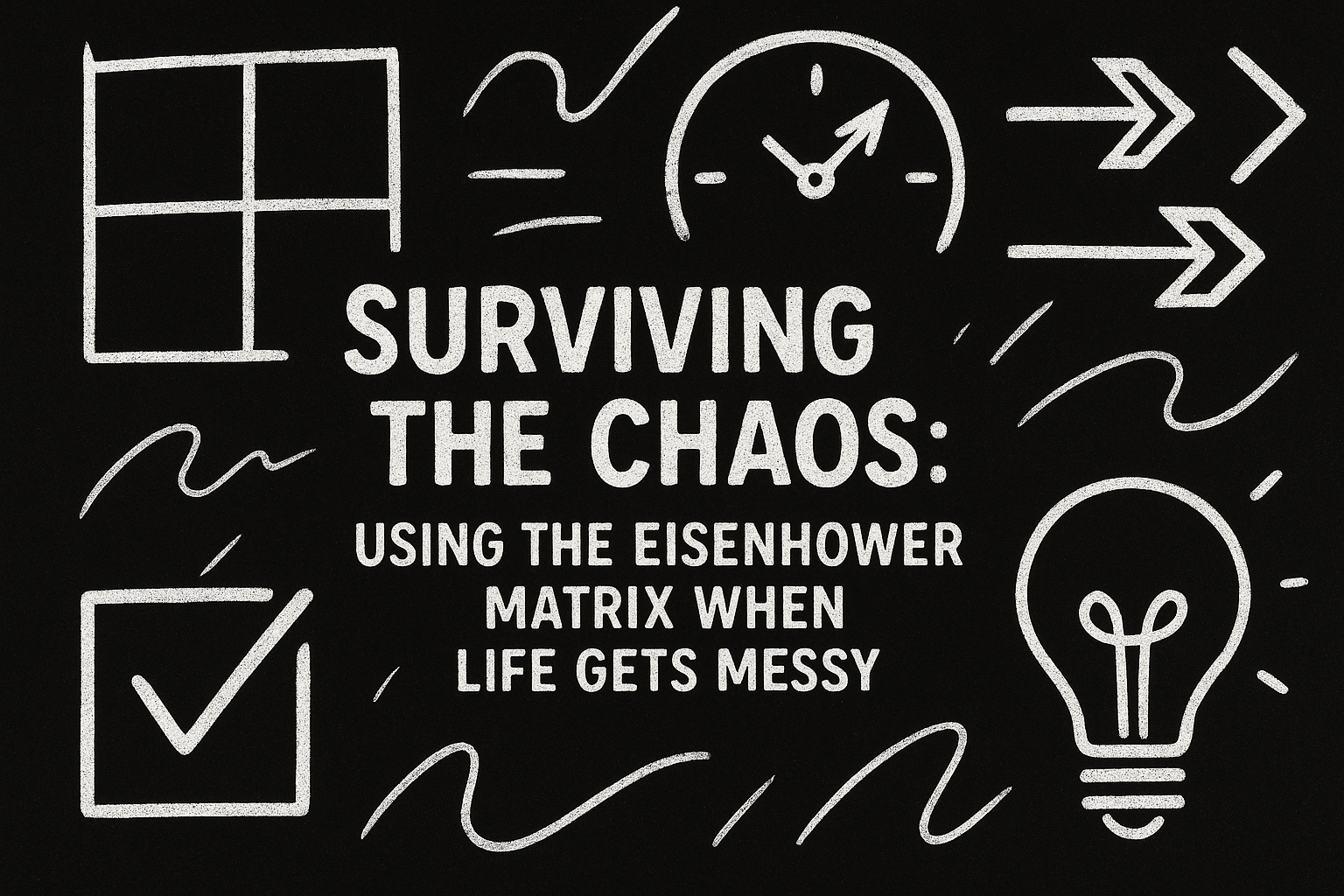 Surviving the Chaos: Use the Eisenhower Matrix When Life Gets Messy